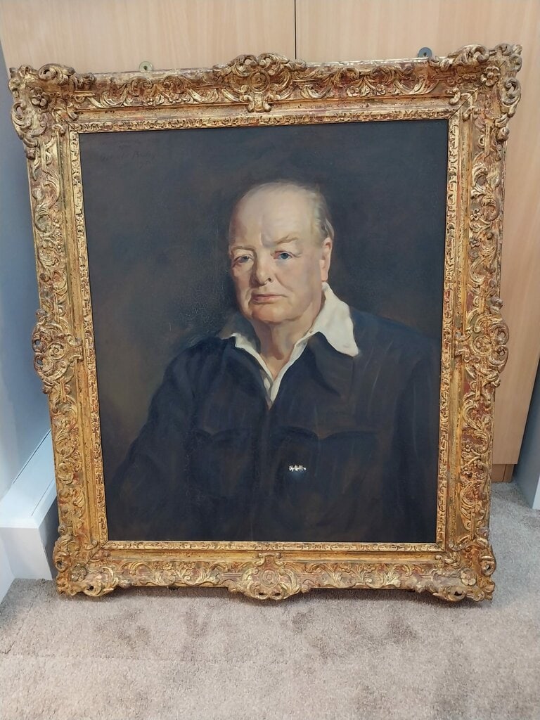Churchill With Puncture Damage