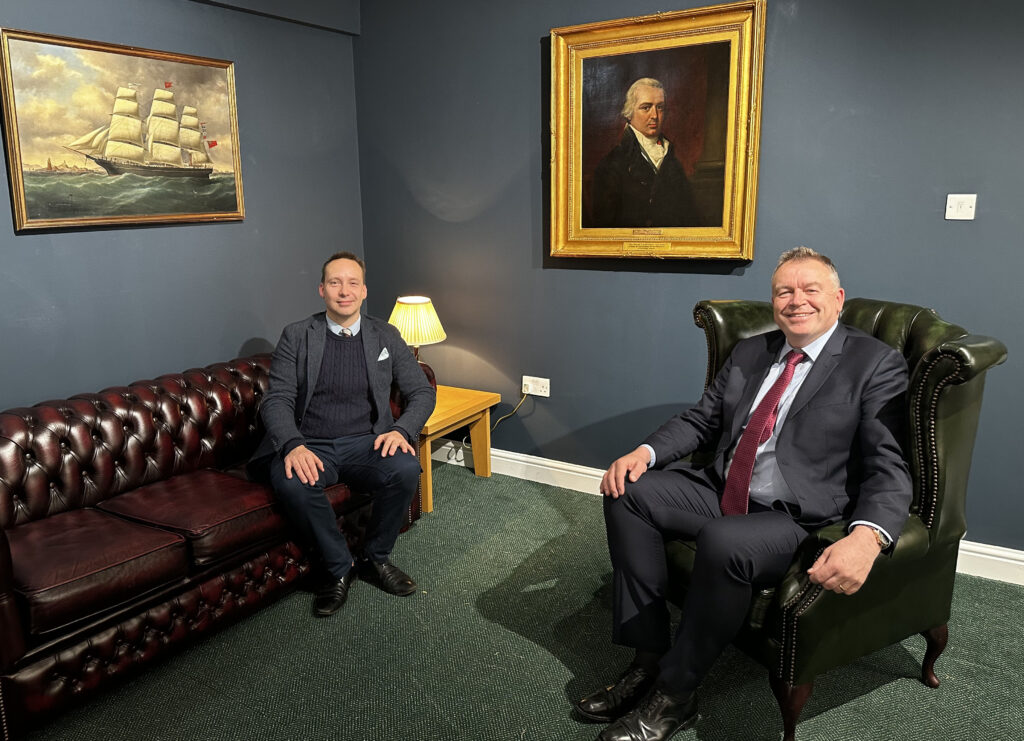 Ben And Jan In Office Refurb