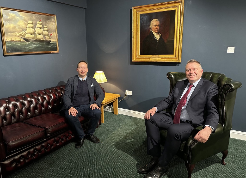 Ben And Jan In Office Refurb